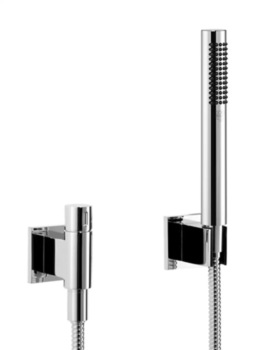 DORNBRACHT Schlauchbrausegarnitur mit Einzelrosetten SERIENSPEZIFISCH 27809980 Chrom(DF red.), 27809980-000010 Galeriebild 1